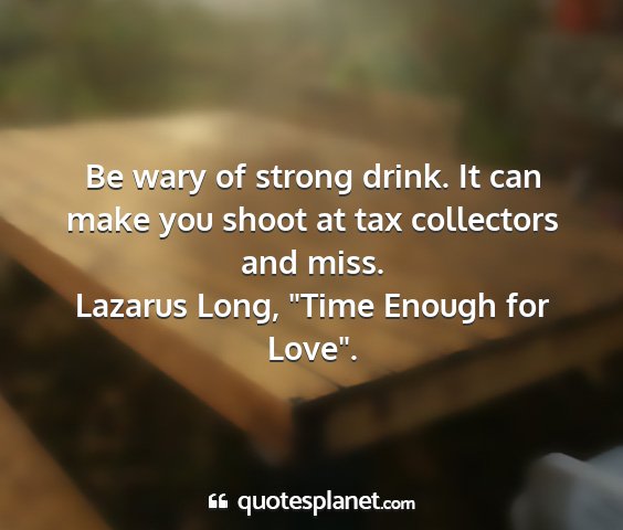 Lazarus long, 