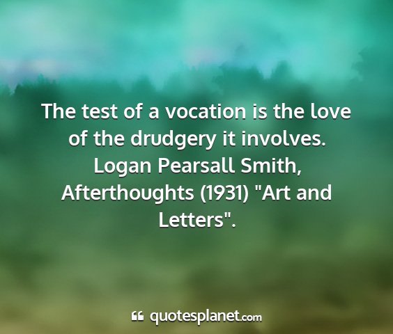 Logan pearsall smith, afterthoughts (1931) 