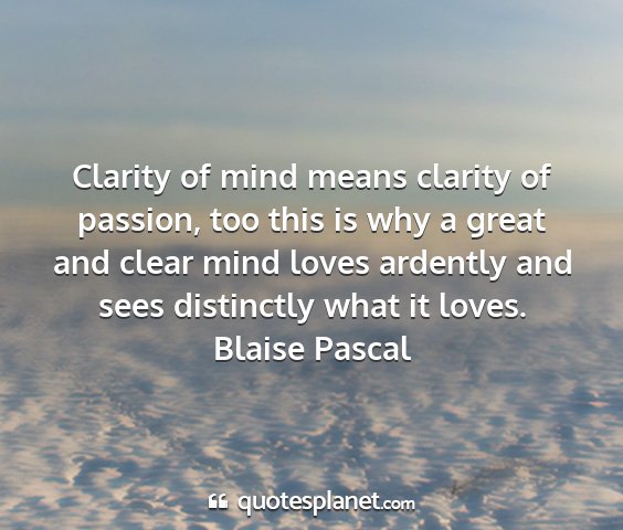 Clear Thinking Quotes